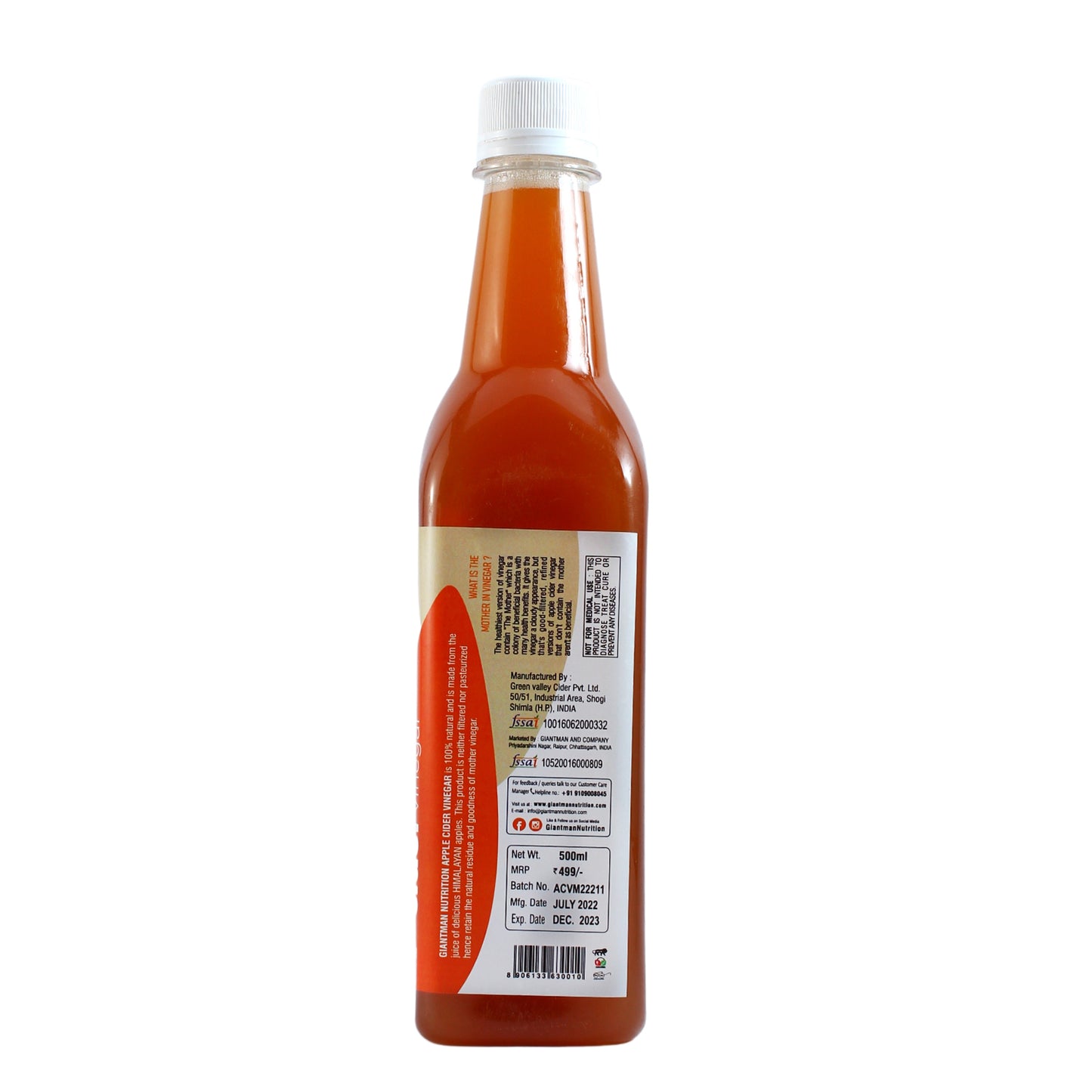Giantman Apple Cider Vinegar
