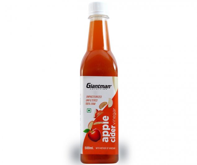Giantman Apple Cider Vinegar Unpasteurized Unfiltered 100% Raw 500ML
