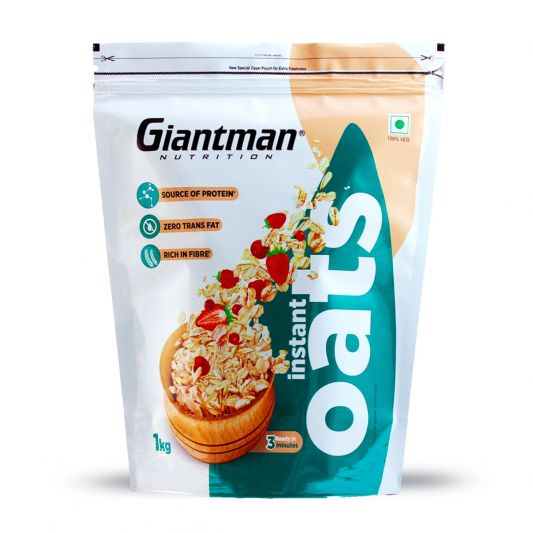 Giantman Instant Oats 1kg | Nutritional Oats